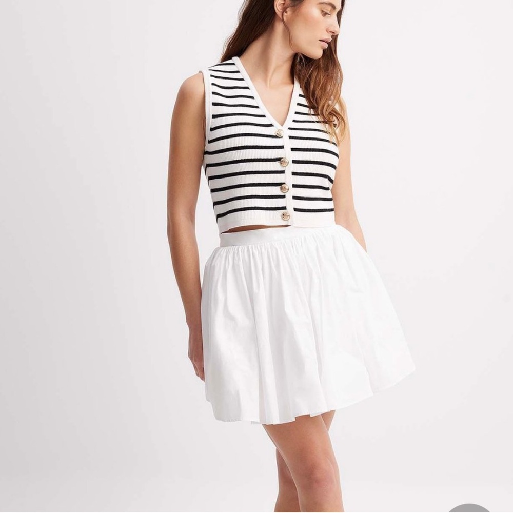 NA-KD x Cass Dimicco Cotton Skirt.